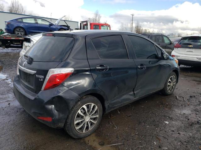 2013 Toyota Yaris VIN JTDKTUD39DD560559 Copart auction photo, side / rear end damage thumbnail 3