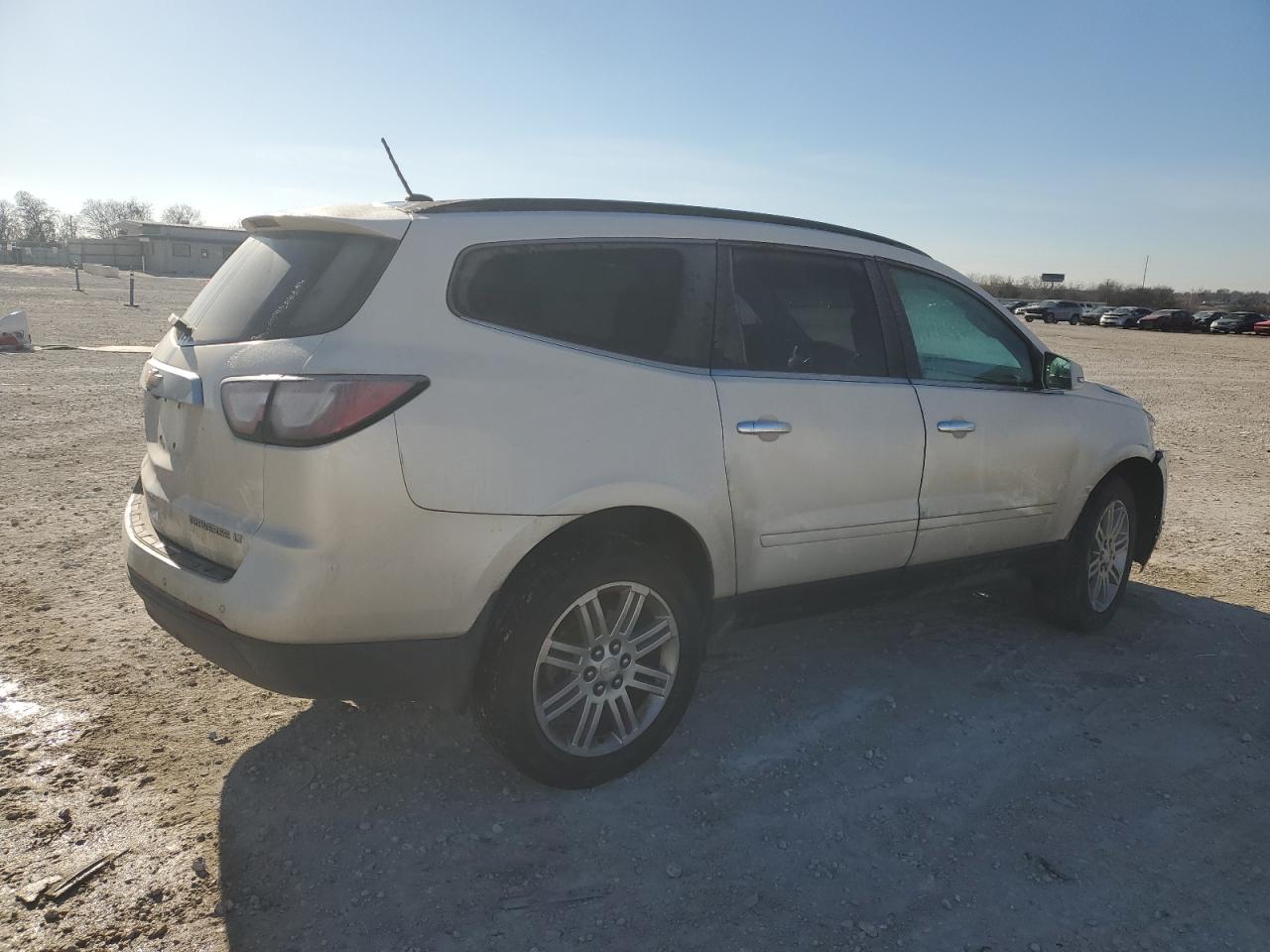2013 Chevrolet Traverse VIN 1GNKRGKD1DJ236431 Copart auction photo, front end damage thumbnail 3