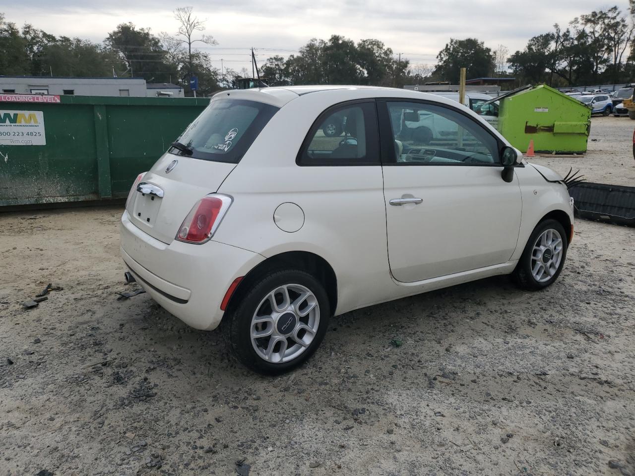 2012 Fiat 500 VIN 3C3CFFAR1CT306387 Copart auction photo, front end damage thumbnail 3