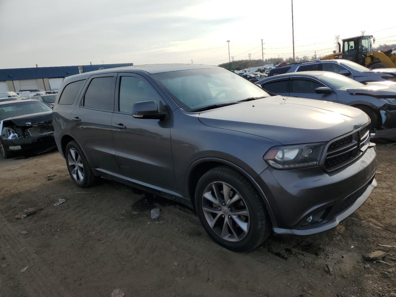 2014 Dodge Durango VIN 1C4SDJCT4EC971663 Copart auction photo, front end damage thumbnail 4