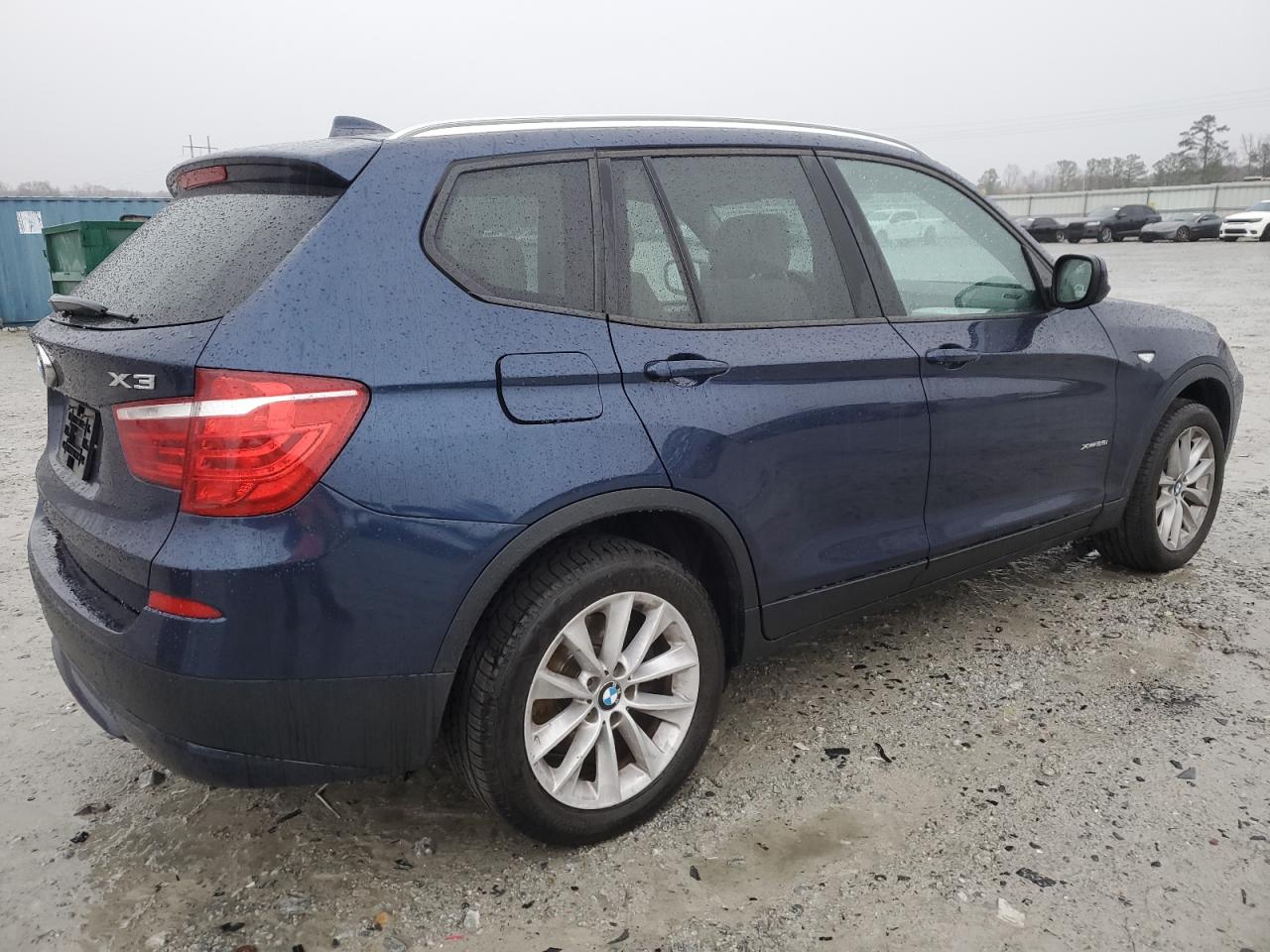 2014 BMW X3 VIN 5UXWX9C50E0D34295 Copart auction photo, water/flood / minor dent/scratches damage thumbnail 3