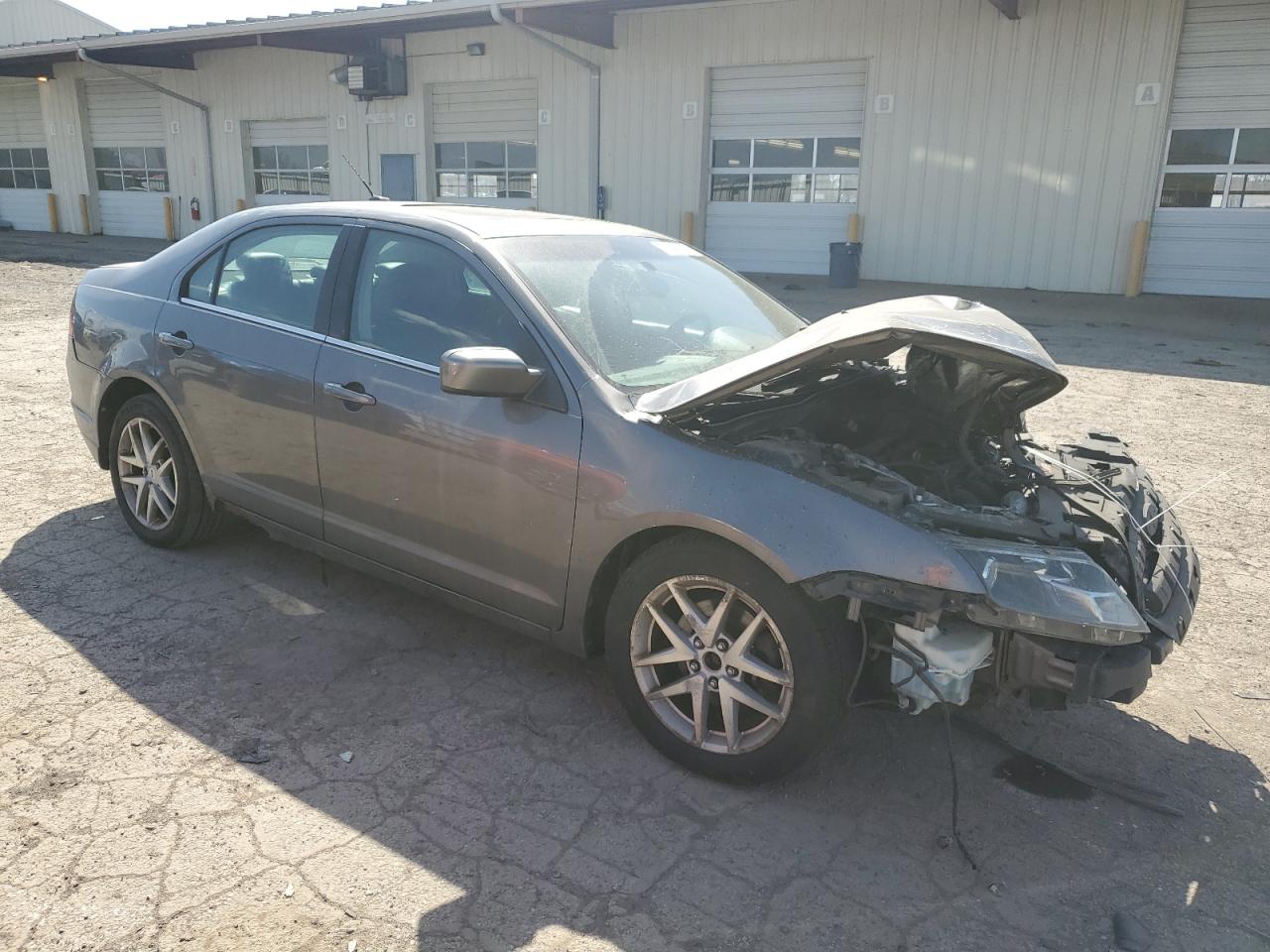 2010 Ford Fusion VIN 3FAHP0JA3AR262012 Copart auction photo, front end / rear end damage thumbnail 4