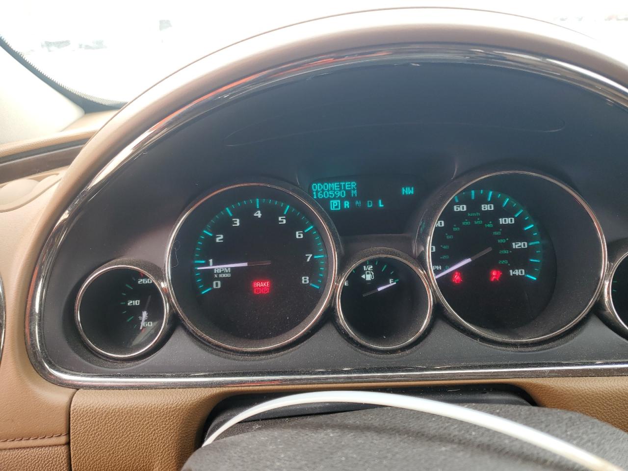 2014 Buick Enclave VIN 5GAKVBKD0EJ257703 Copart auction photo, front end damage thumbnail 9