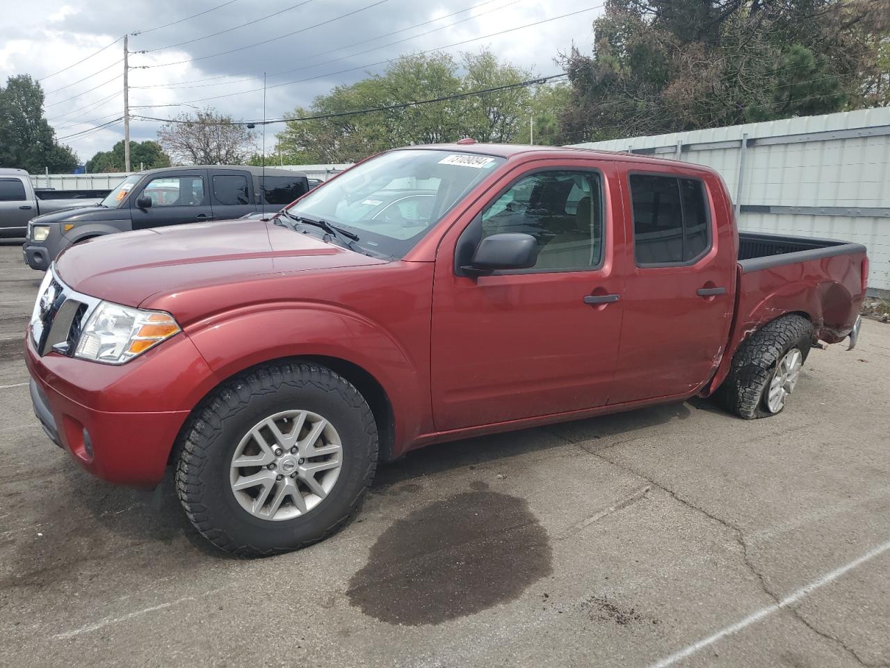 2017 Nissan Navara (Frontier) VIN 1N6AD0ER4HN762436