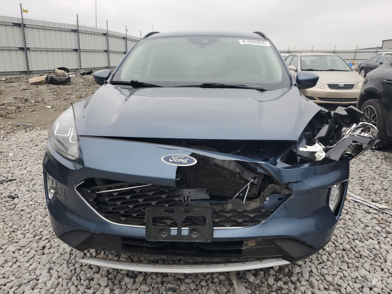 2020 Ford Escape VIN 1FMCU0H63LUC68186 Copart auction photo, front end damage thumbnail 5