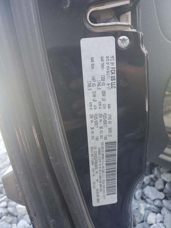 2017 Dodge Caravan VIN 2C4RDGEG2HR824920 Copart auction photo, water/flood / mechanical damage thumbnail 14