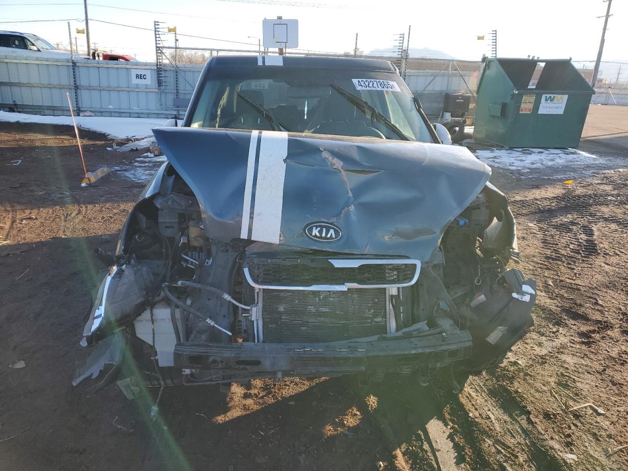 2010 KIA Soul VIN KNDJT2A27A7071406 Copart auction photo, front end damage thumbnail 5