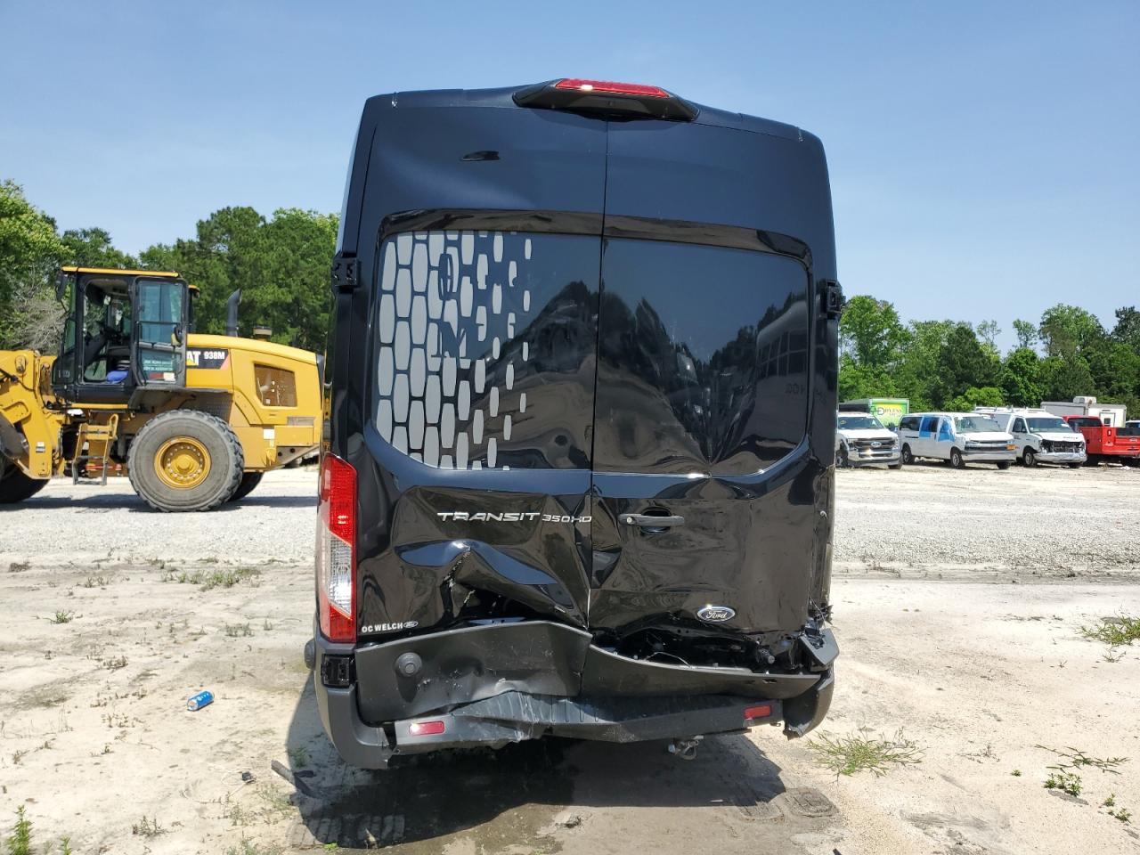 2023 Ford Transit VIN 1FTRS4X83PKA78114 Copart auction photo, rear end damage thumbnail 6
