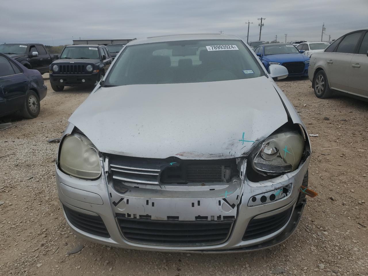 2006 Volkswagen Jetta VIN 3VWST71K26M022237 Copart auction photo, front end damage thumbnail 5