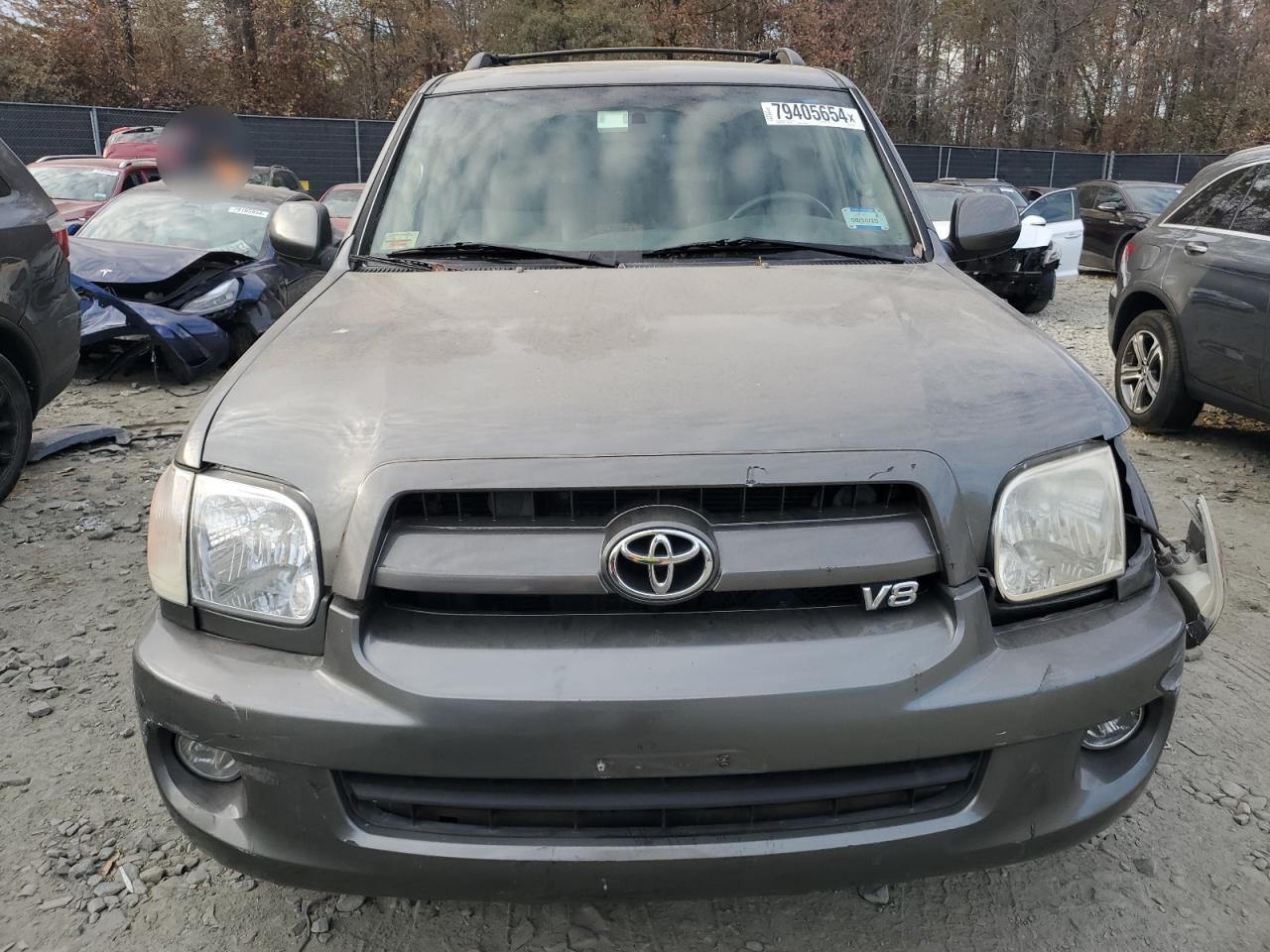 2007 Toyota Sequoia VIN 5TDBT44A97S287999 Copart auction photo, all over damage thumbnail 5