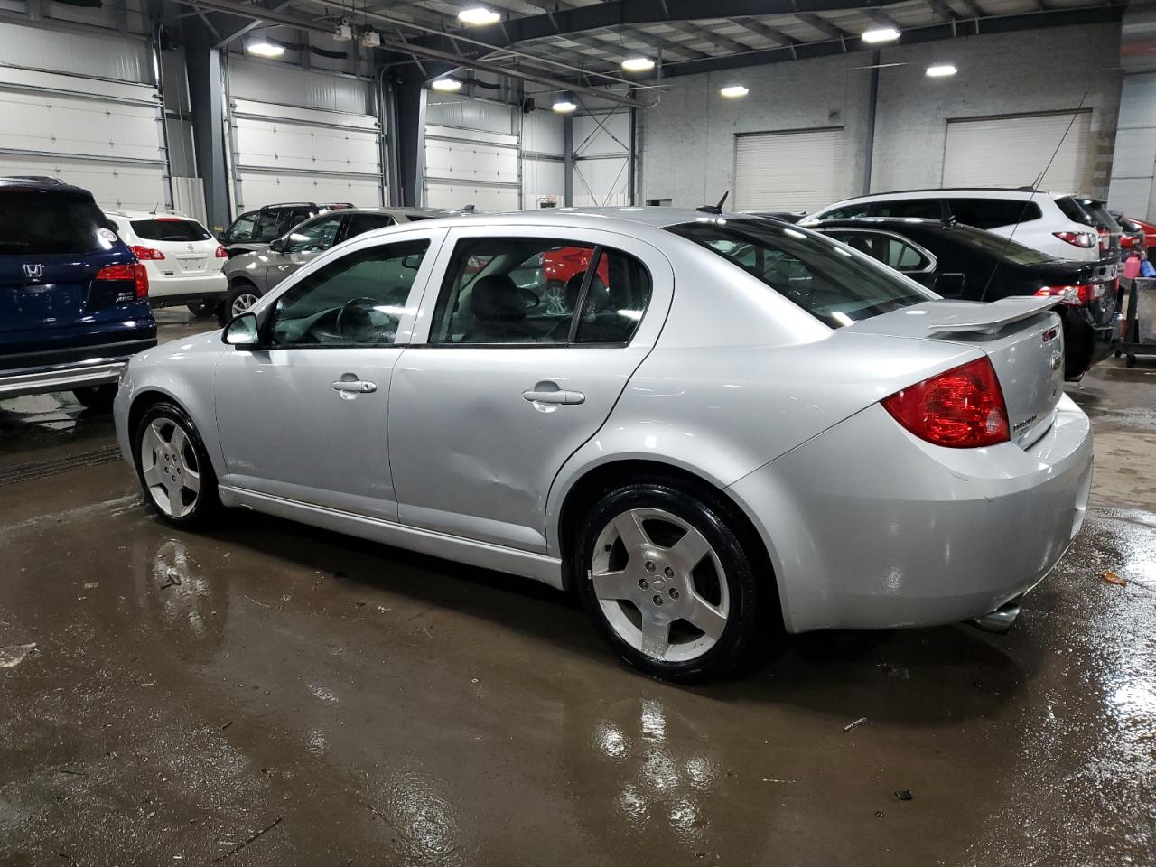 2010 Chevrolet Cobalt VIN 1G1AF5F58A7200015 Copart auction photo, front end / side damage thumbnail 2