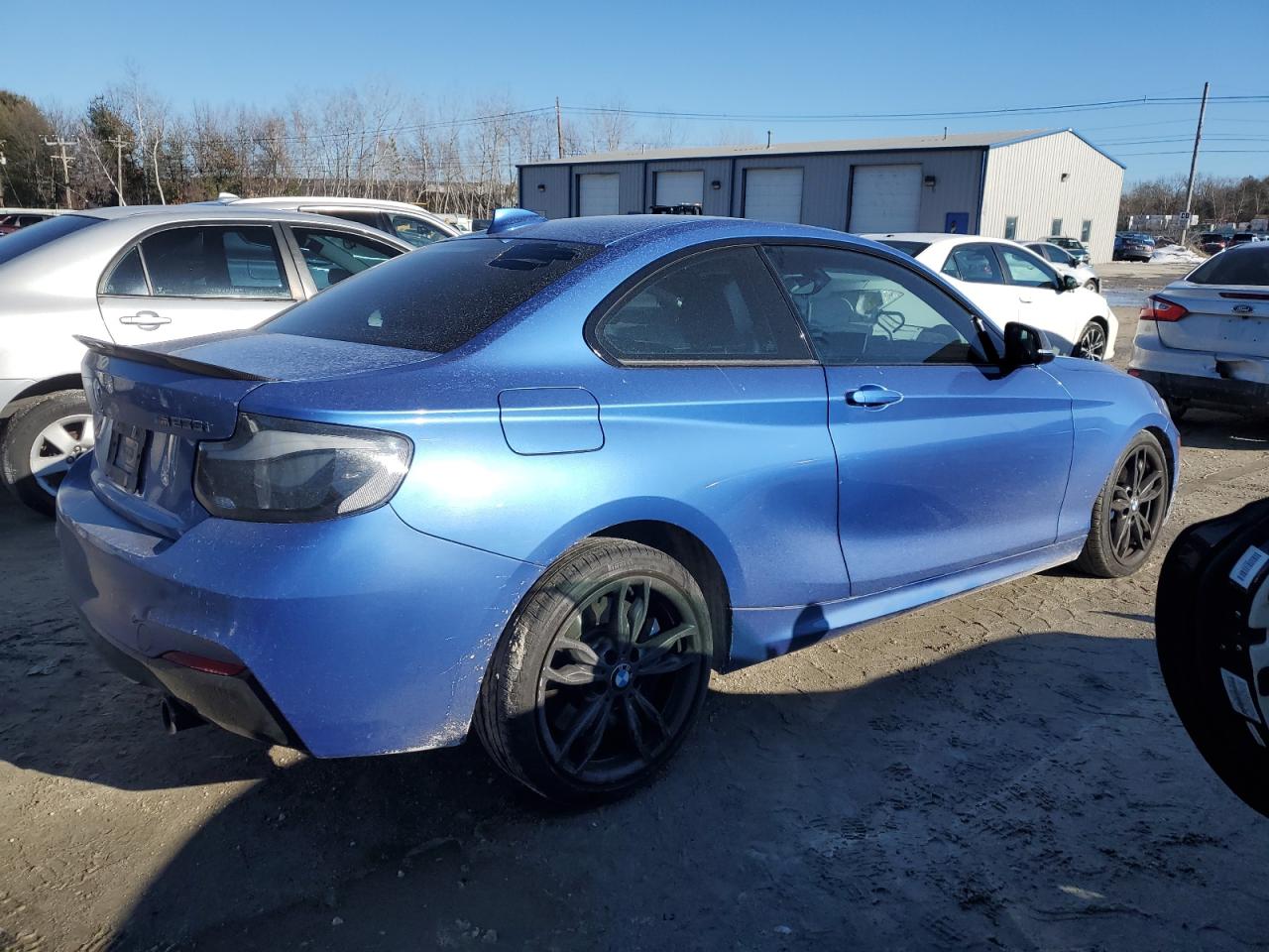 2016 BMW M2 VIN WBA1J9C55GV371825 Copart auction photo, side damage thumbnail 3