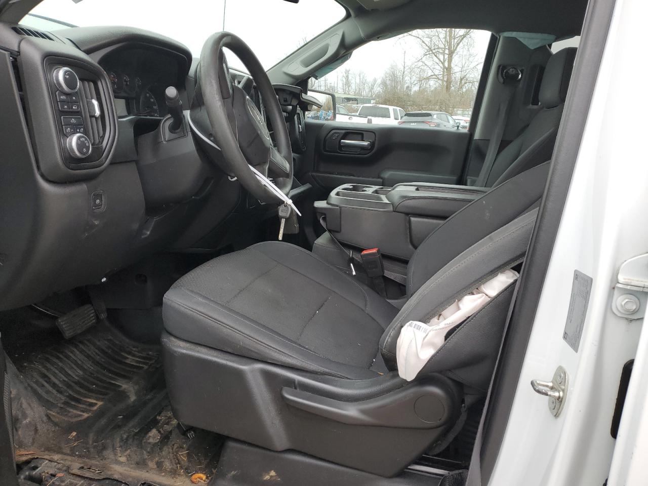 2019 GMC Sierra VIN 3GTU9AEF5KG233154 Copart auction photo, front end / side damage thumbnail 7