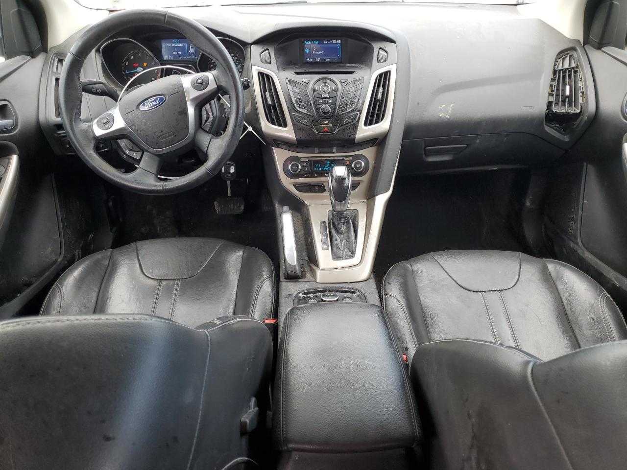2012 Ford Focus VIN 1FAHP3M2XCL299615 Copart auction photo, front end / side damage thumbnail 8