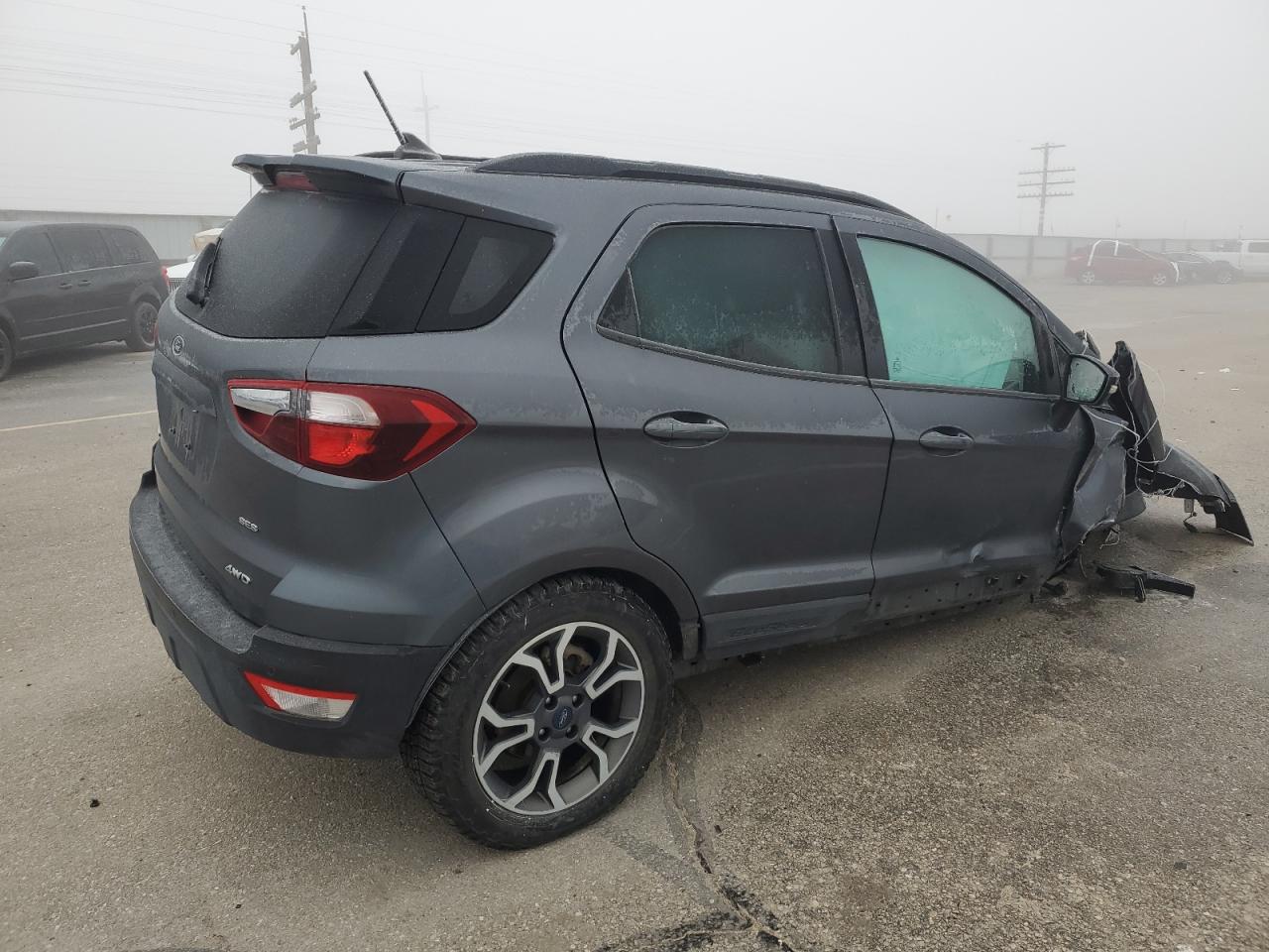 2020 Ford EcoSport VIN MAJ6S3JL0LC314805 Copart auction photo, all over damage thumbnail 3