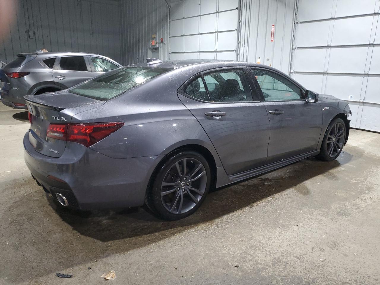 2019 Acura TLX VIN 19UUB3F61KA002637 Copart auction photo, front end / minor dent/scratches damage thumbnail 3