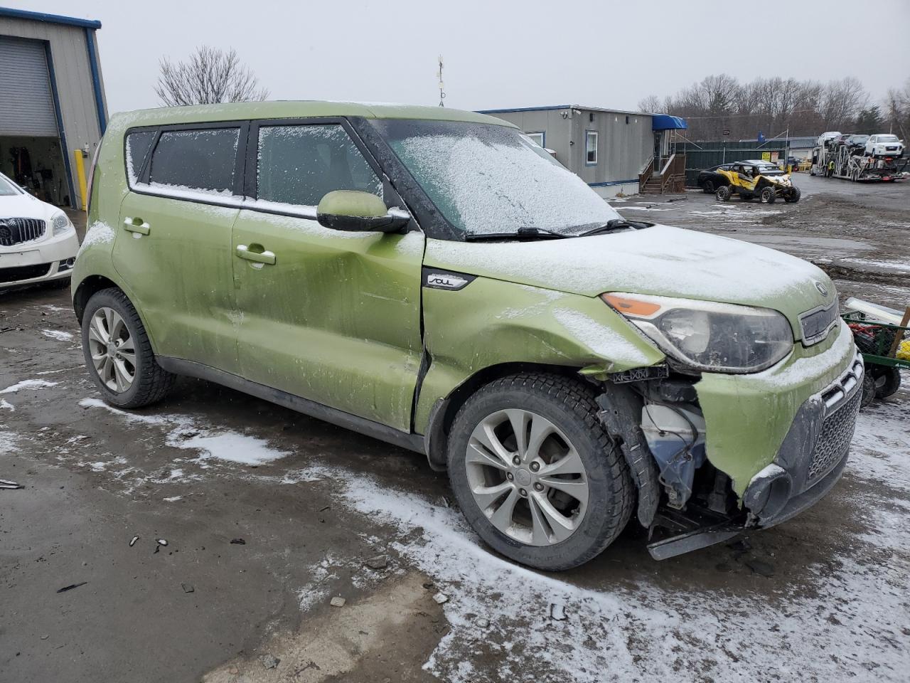 2015 KIA Soul VIN KNDJP3A55F7756533 Copart auction photo, front end damage thumbnail 4