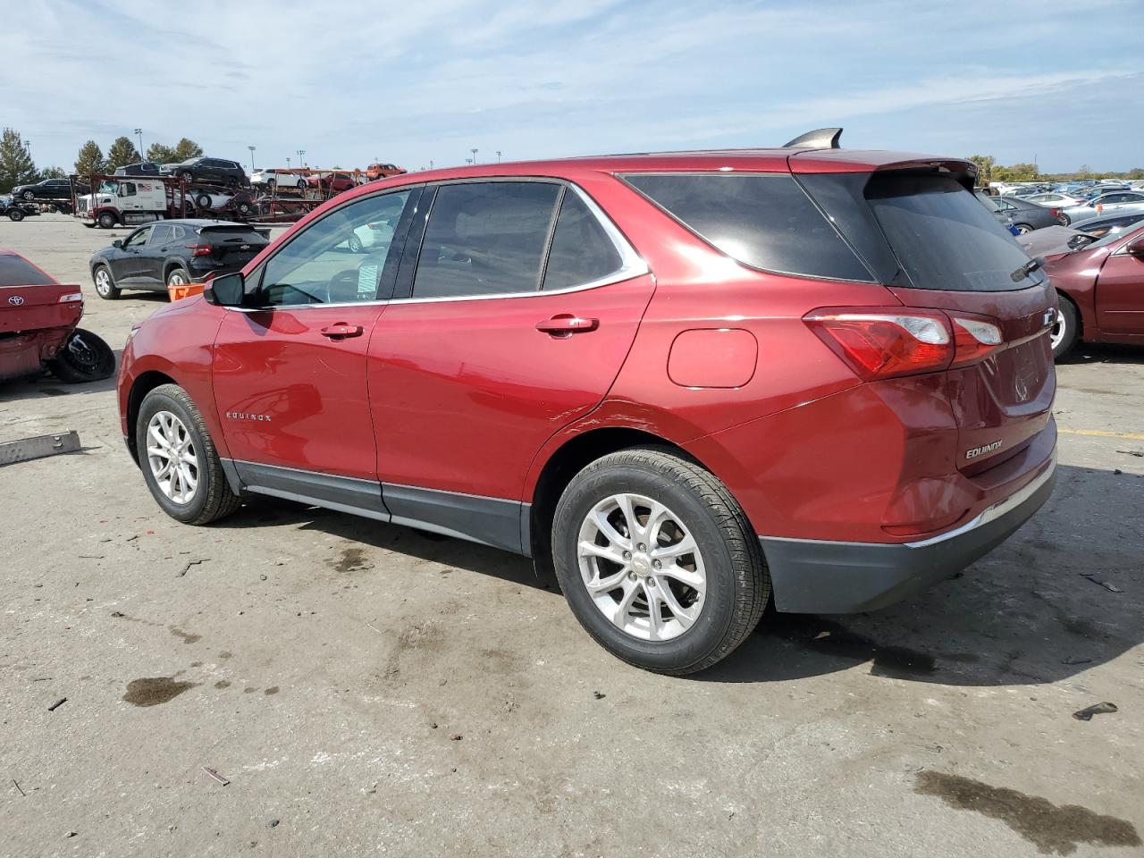 2019 Chevrolet Equinox VIN 3GNAXKEV6KS623156 Copart auction photo, side damage thumbnail 2