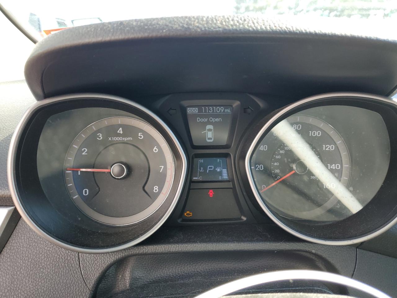 2014 Hyundai Elantra VIN KMHD35LHXEU233290 Copart auction photo, front end / minor dent/scratches damage thumbnail 9