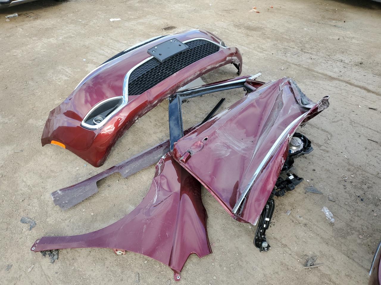 2019 Chrysler Pacifica VIN 2C4RC1GGXKR720129 Copart auction photo, side / front end damage thumbnail 13