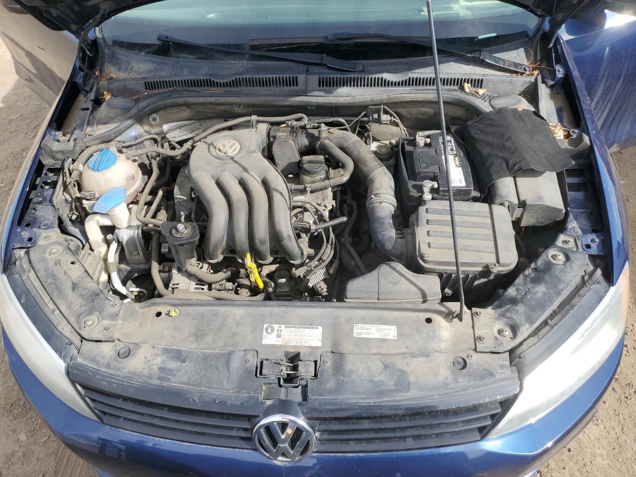 2014 Volkswagen Jetta VIN 3VW2K7AJ8EM398577 Copart auction photo, hail damage thumbnail 11