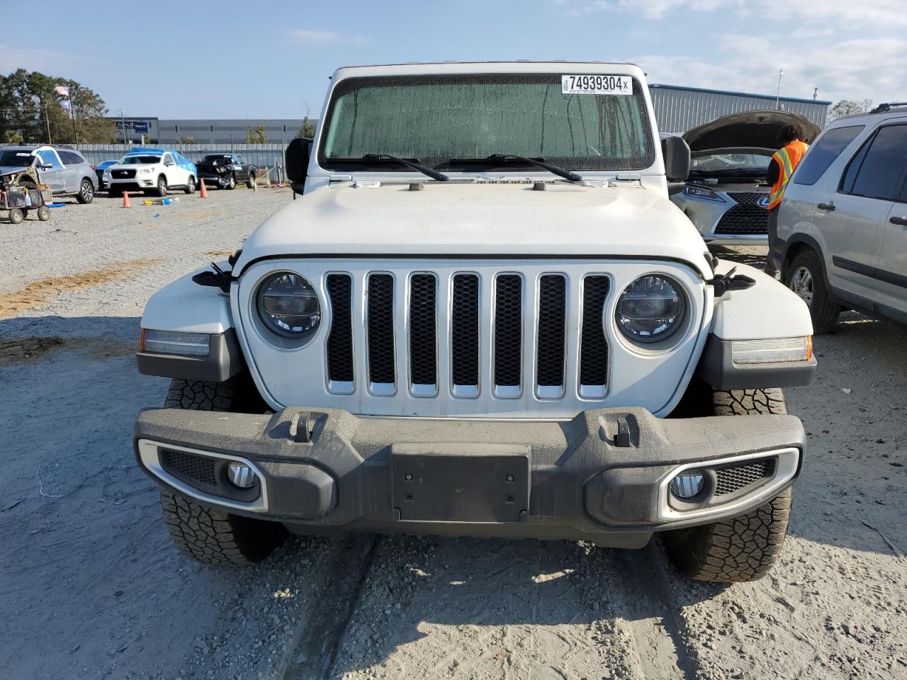2019 Jeep Wrangler VIN 1C4HJXEN4KW620718 Copart auction photo, water/flood damage thumbnail 5