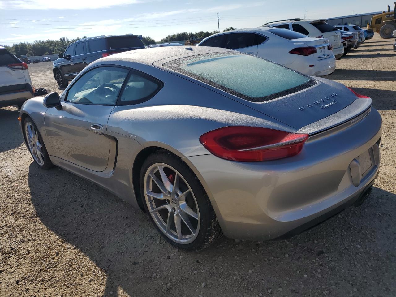 2014 Porsche Cayman VIN WP0AB2A89EK190939 Copart auction photo, water/flood damage thumbnail 2