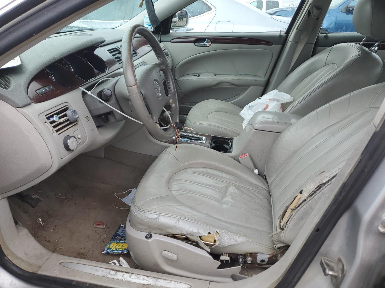 2009 Buick Lucerne VIN 1G4HP57M09U147893 Copart auction photo, front end / rear end damage thumbnail 7