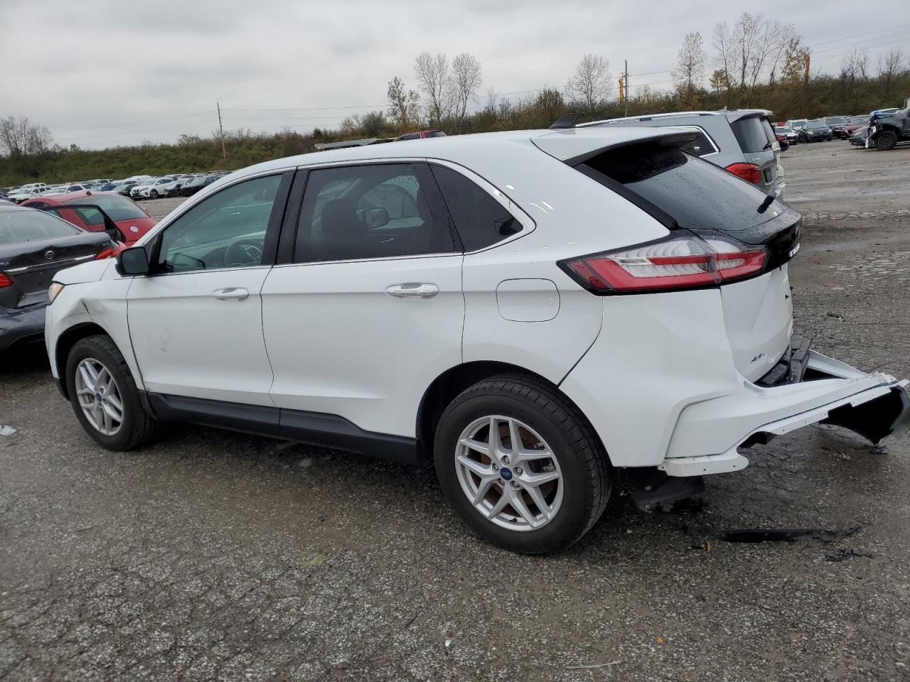 2022 Ford Edge VIN 2FMPK4J92NBB03287 Copart auction photo, side damage thumbnail 2