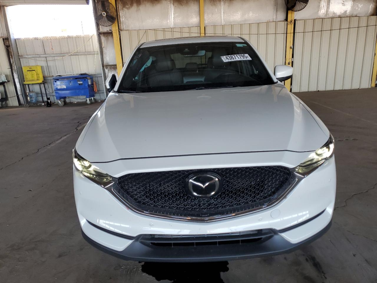 2020 Mazda CX-5 VIN JM3KFBEYXL0752835 Copart auction photo, front end / side damage thumbnail 5
