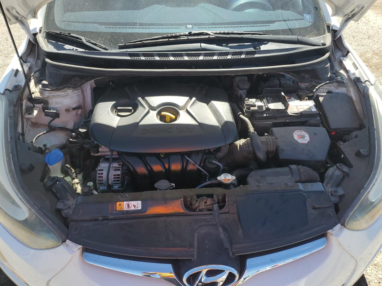 2016 Hyundai Elantra VIN 5NPDH4AE1GH704412 Copart auction photo, minor dent/scratches damage thumbnail 11