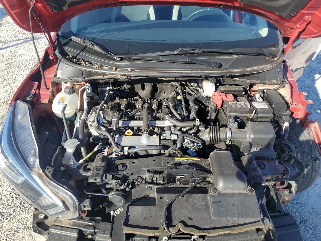 2021 Nissan Versa VIN 3N1CN8EV2ML895326 Copart auction photo, front end / side damage thumbnail 11
