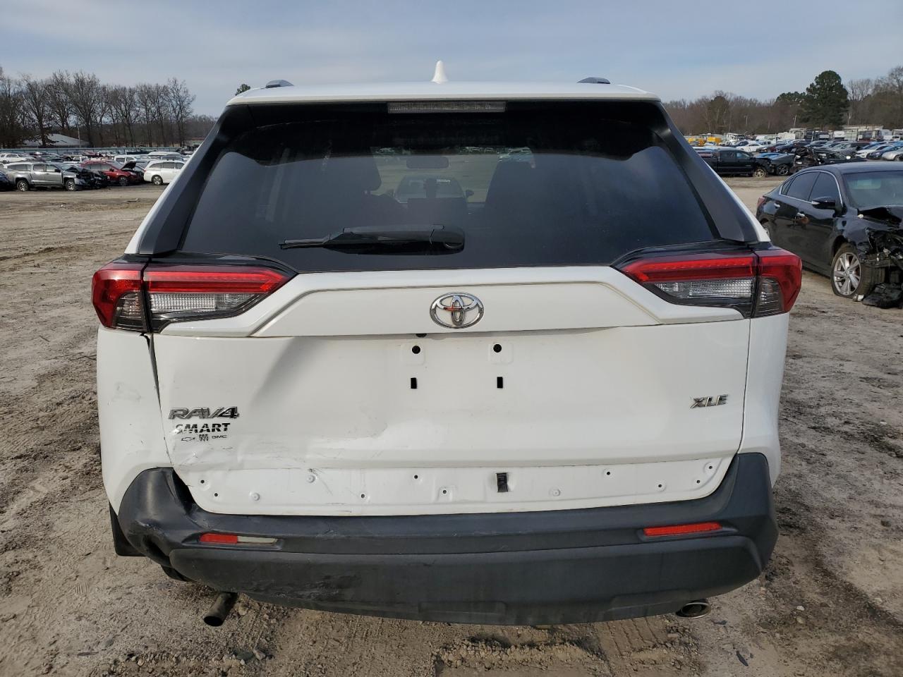 2019 Toyota RAV 4 VIN JTMC1RFV7KD515106 Copart auction photo, all over damage thumbnail 6