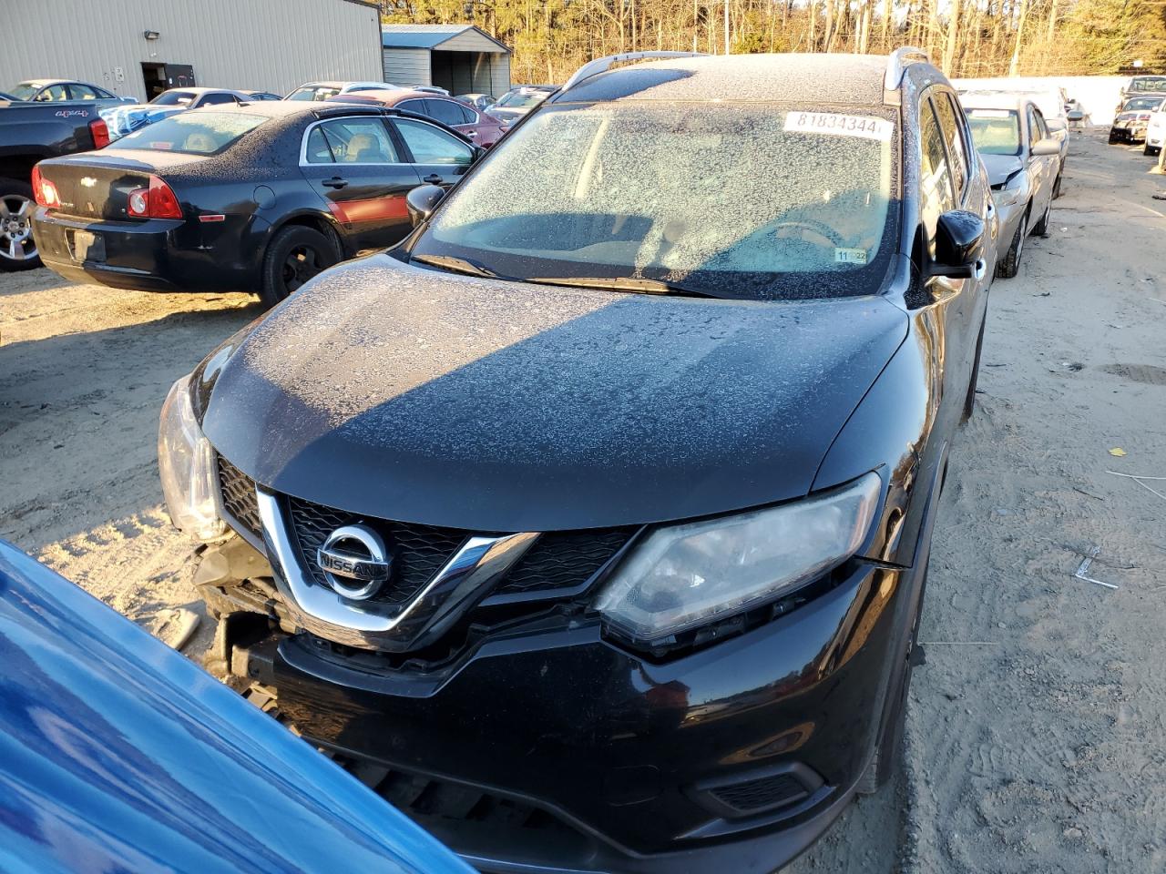 2016 Nissan Rogue VIN KNMAT2MV9GP639251 Copart auction photo, front end damage thumbnail 5
