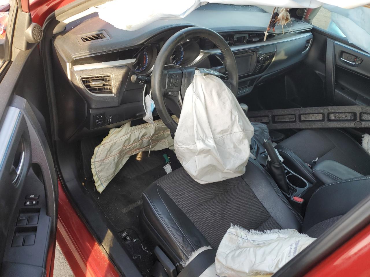 2015 Toyota Corolla VIN 2T1BURHE5FC479290 Copart auction photo, front end / side damage thumbnail 8