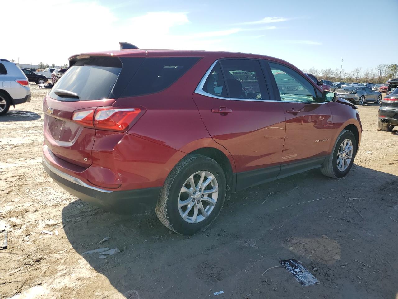 2018 Chevrolet Equinox VIN 3GNAXJEV8JS534455 Copart auction photo, front end / minor dent/scratches damage thumbnail 3