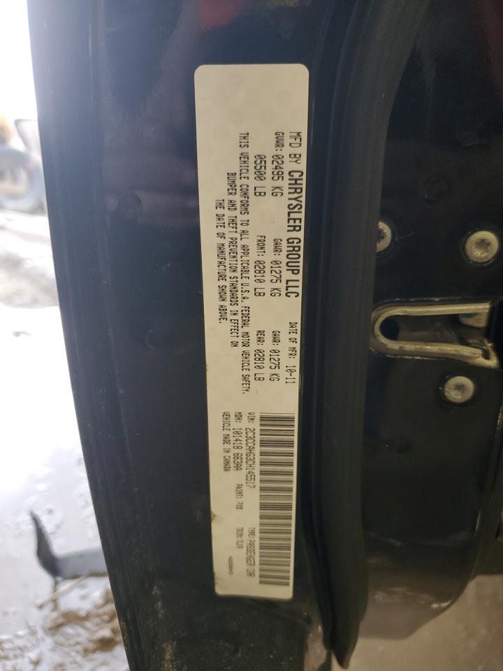 2012 Chrysler 300 VIN 2C3CCAHG3CH145517 Copart auction photo, front end damage thumbnail 12