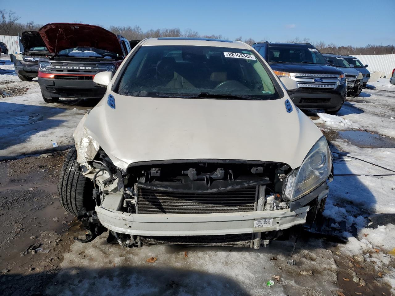 2014 Buick Verano VIN 1G4PT5SV7E4156513 Copart auction photo, front end damage thumbnail 5