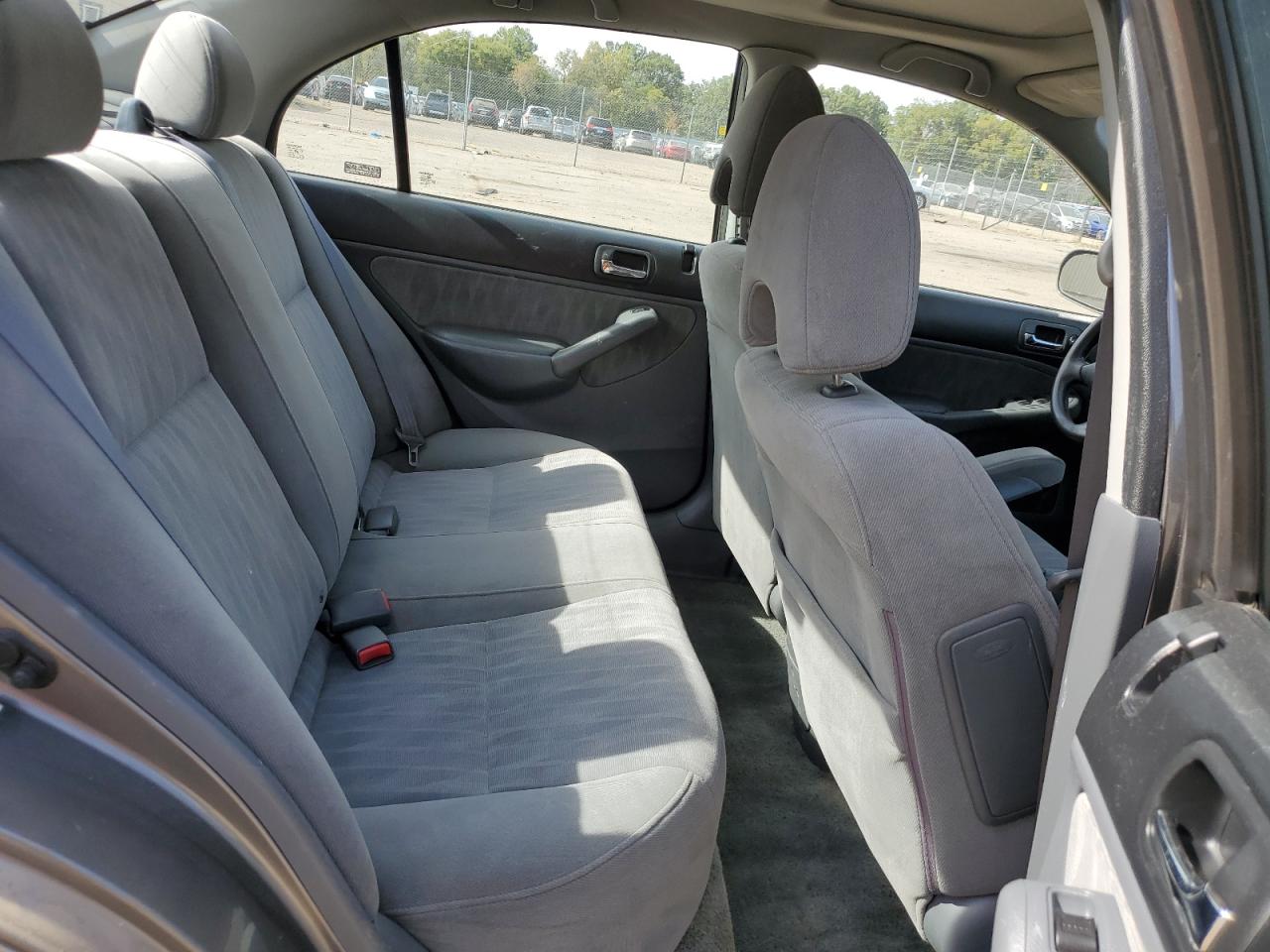 2005 Honda Civic VIN 2HGES26855H537735 Copart auction photo, rear end / hail damage thumbnail 10