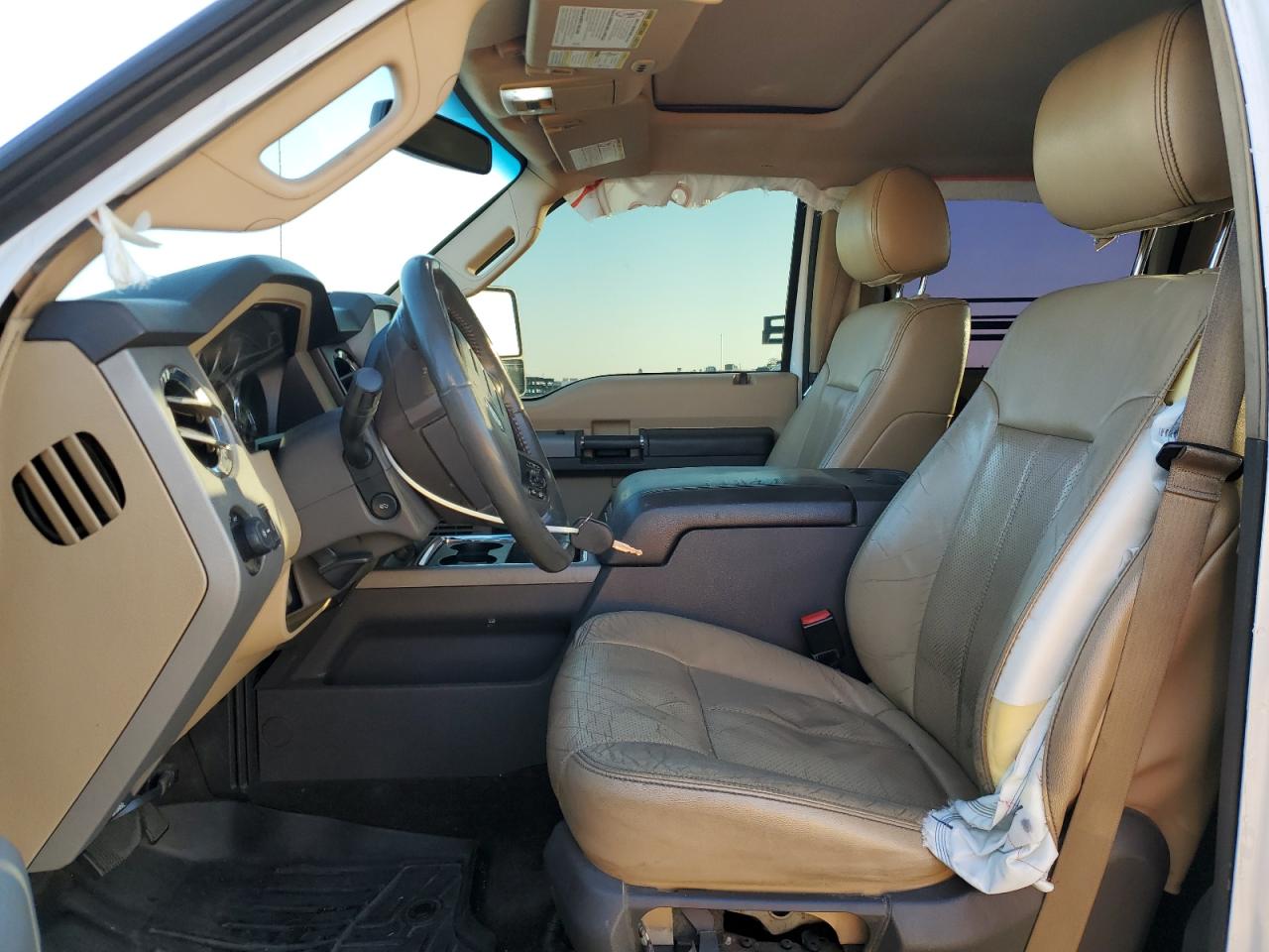 2014 Ford F250 VIN 1FT7W2BTXEEA97654 Copart auction photo, side damage thumbnail 7