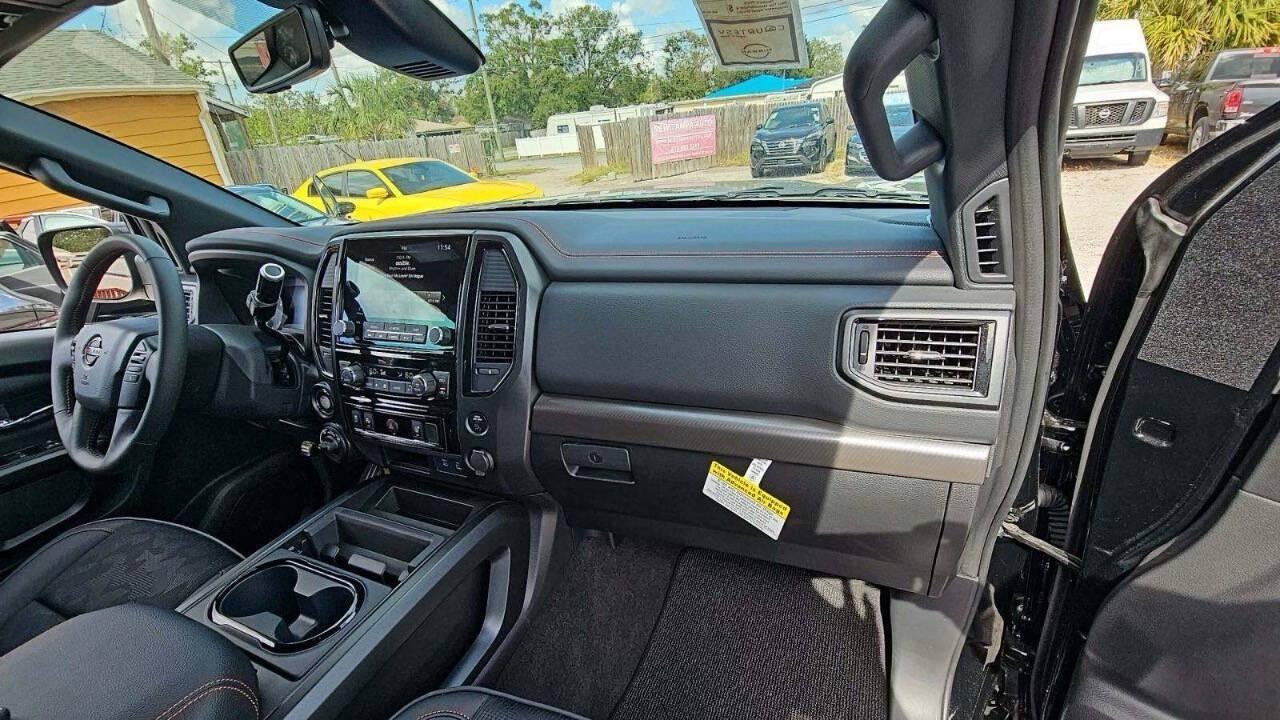 2024 Nissan Titan VIN 1N6AA1ED1RN114136 Copart auction photo, normal wear damage thumbnail 12