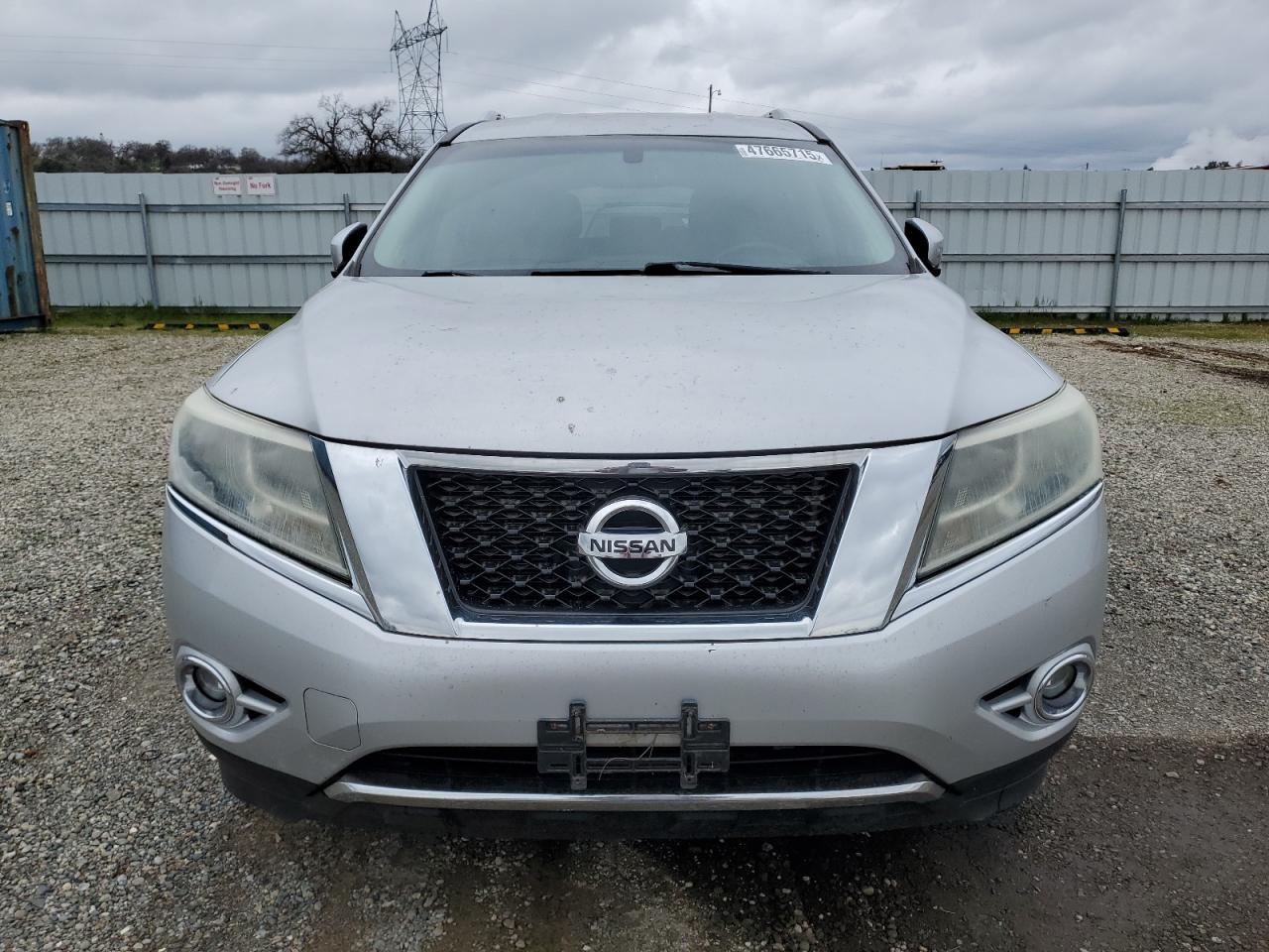 2014 Nissan Pathfinder VIN 5N1AR2MM4EC638630 Copart auction photo, minor dent/scratches damage thumbnail 5