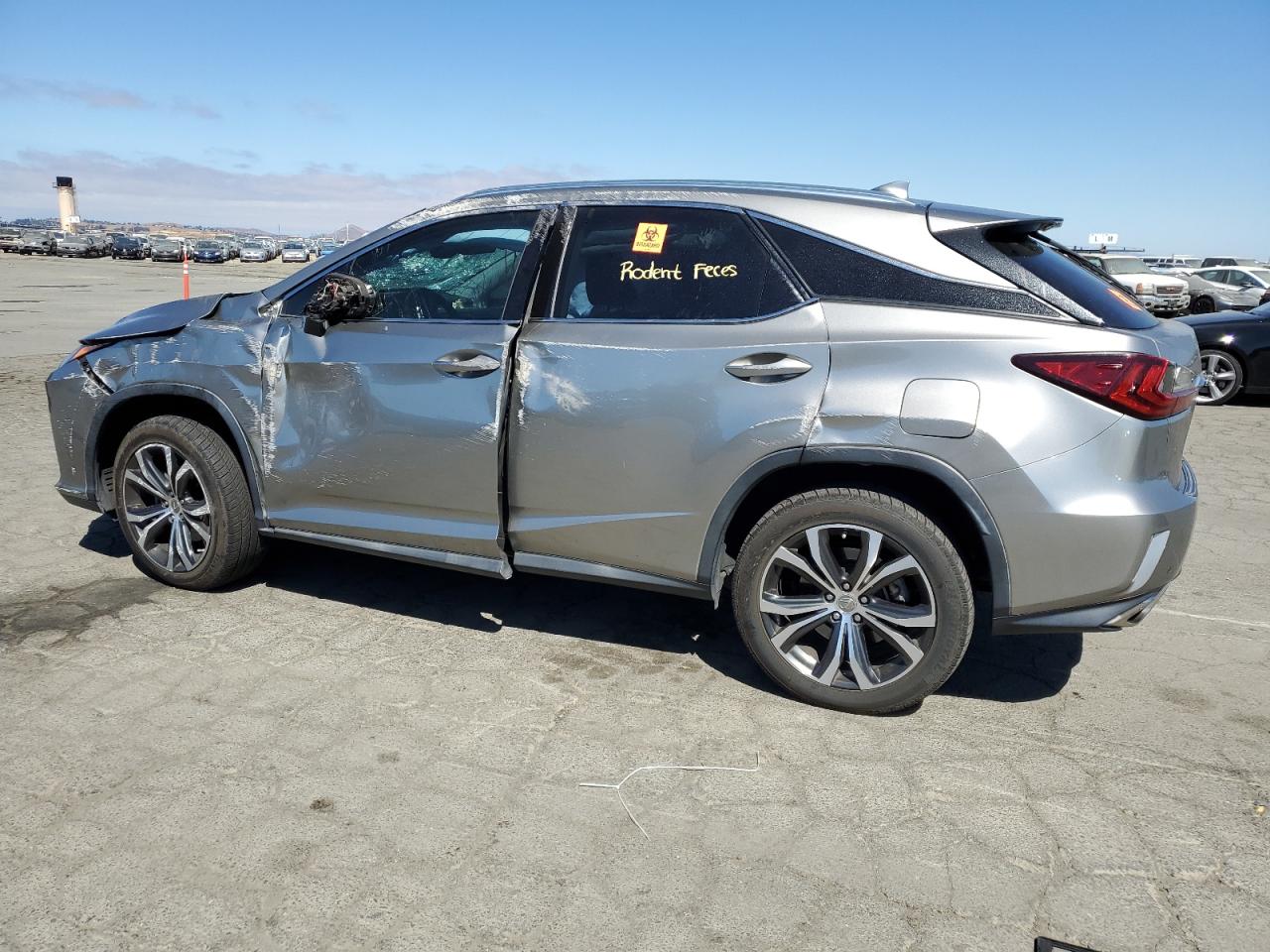 2017 Lexus RX VIN 2T2BZMCAXHC079734 Copart auction photo, all over damage thumbnail 2