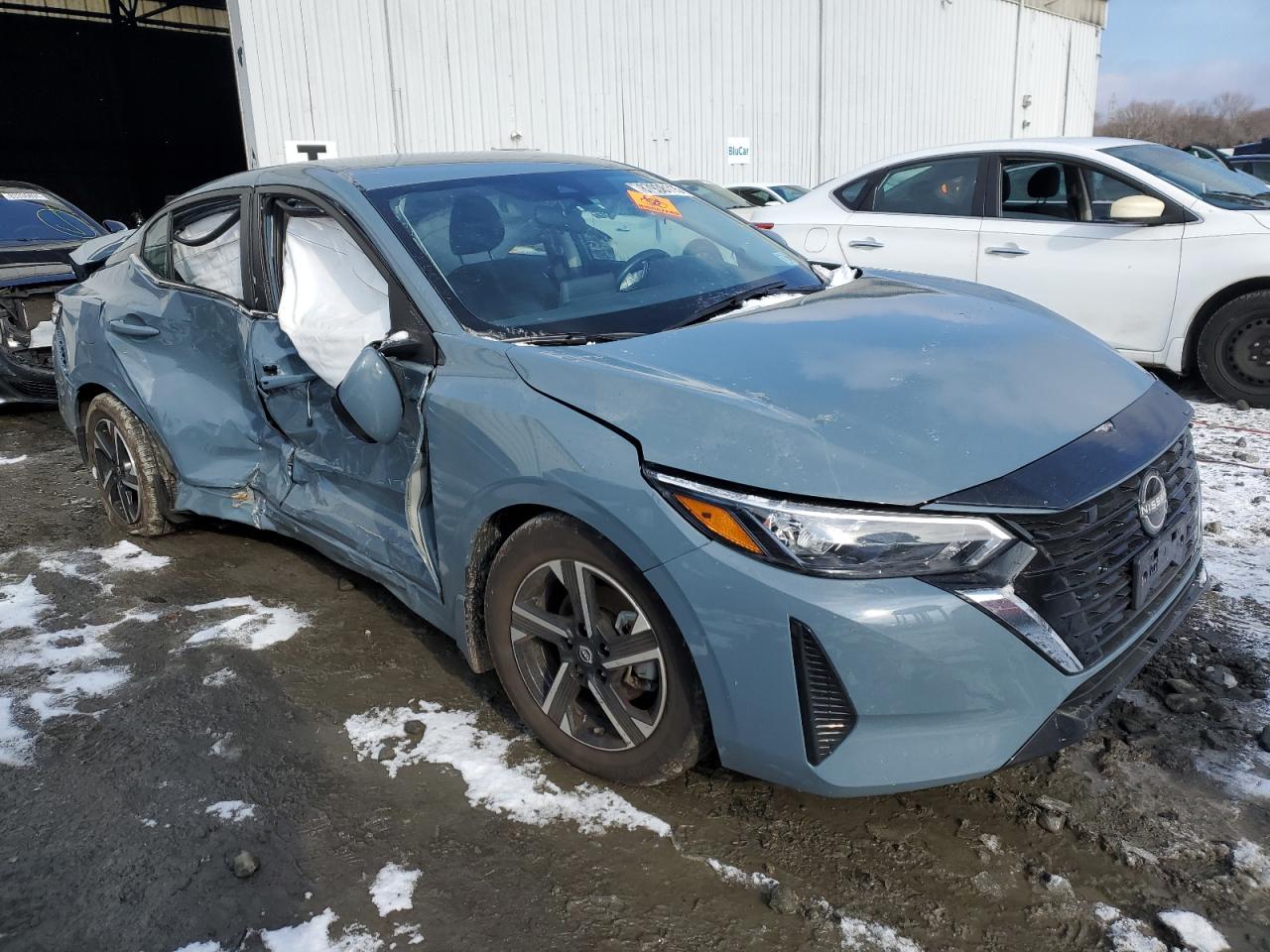 2024 Nissan Sentra VIN 3N1AB8CV3RY229279 Copart auction photo, side damage thumbnail 4