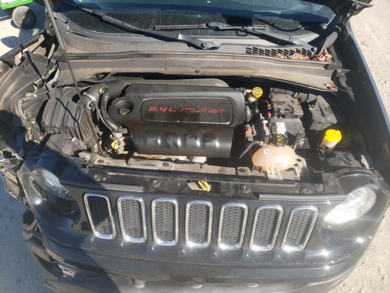 2017 Jeep Renegade VIN ZACCJABB2HPE85486 Copart auction photo, front end / side damage thumbnail 12