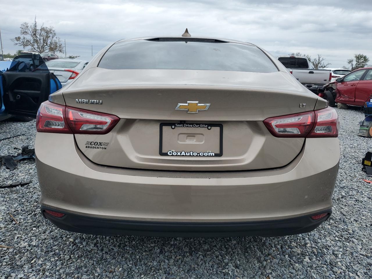 2019 Chevrolet Malibu VIN 1G1ZD5STXKF125807 Copart auction photo, vandalism damage thumbnail 6