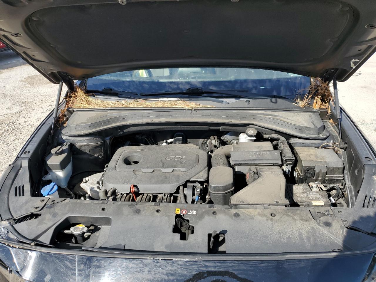 2019 Hyundai Santa Fe VIN 5NMS53AD5KH080881 Copart auction photo, front end damage thumbnail 13