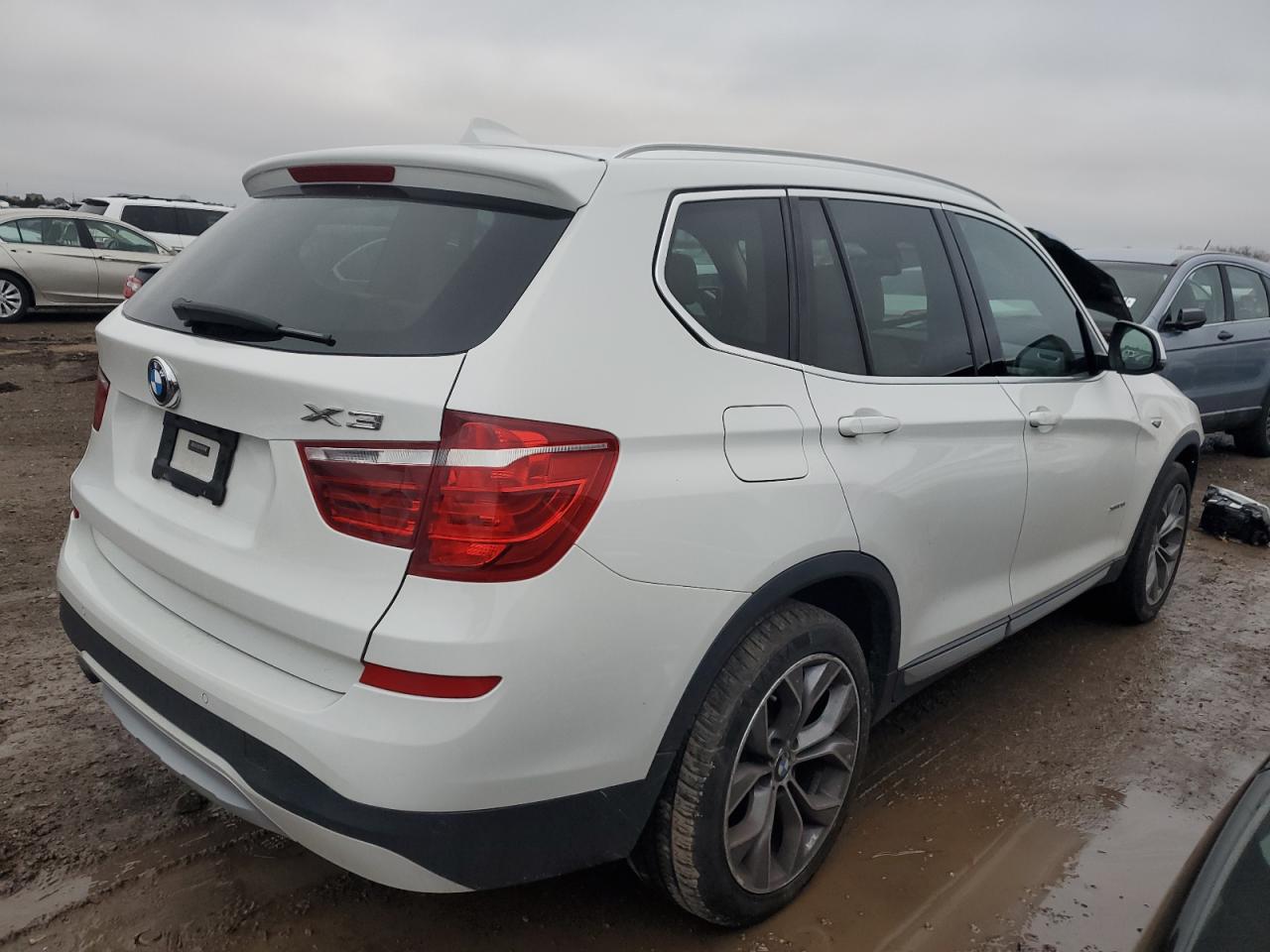 2015 BMW X3 VIN 5UXWX9C57F0D47790 Copart auction photo, front end damage thumbnail 3