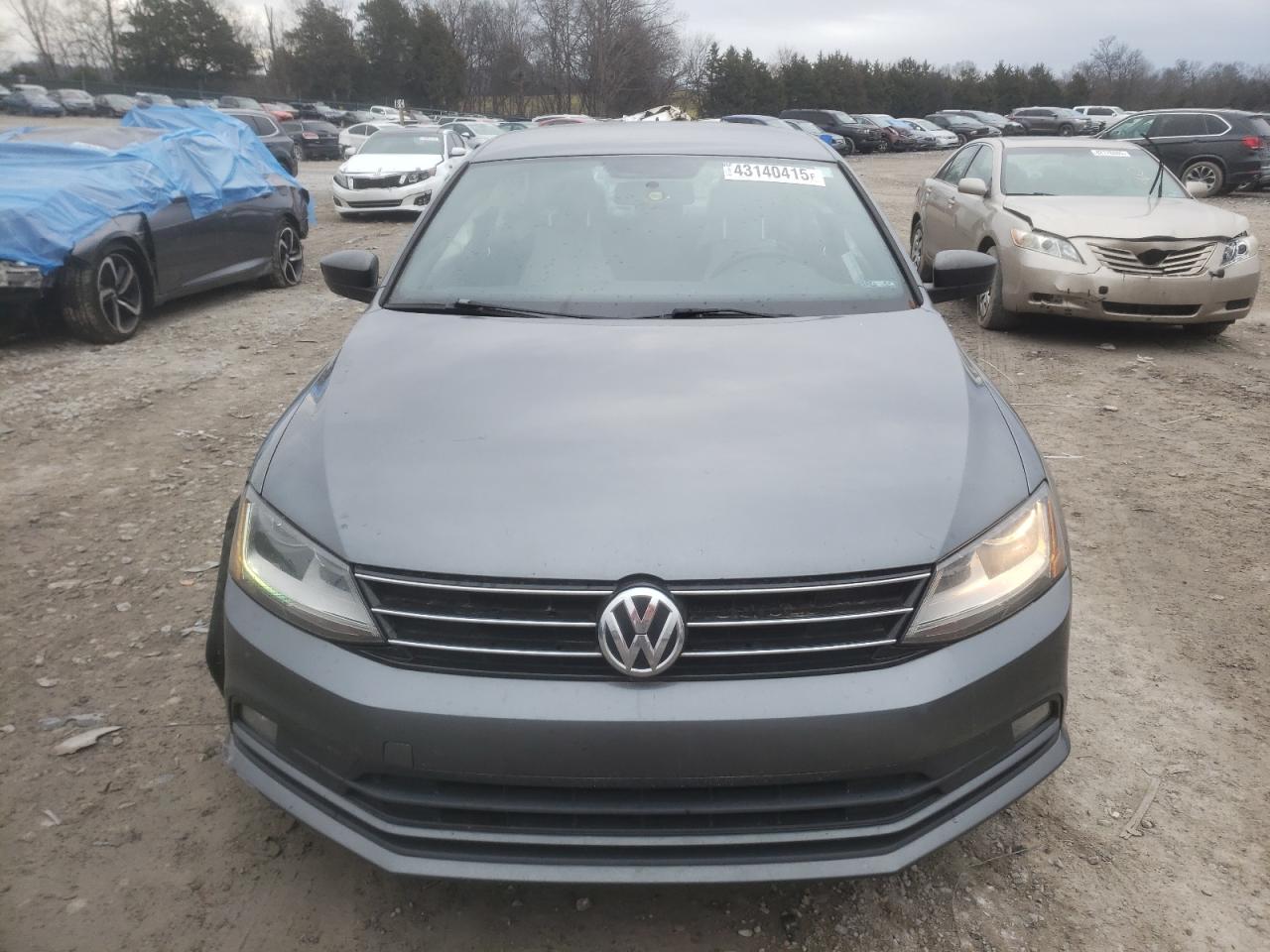 2017 Volkswagen Jetta VIN 3VWD17AJ1HM408933 Copart auction photo, front end damage thumbnail 5