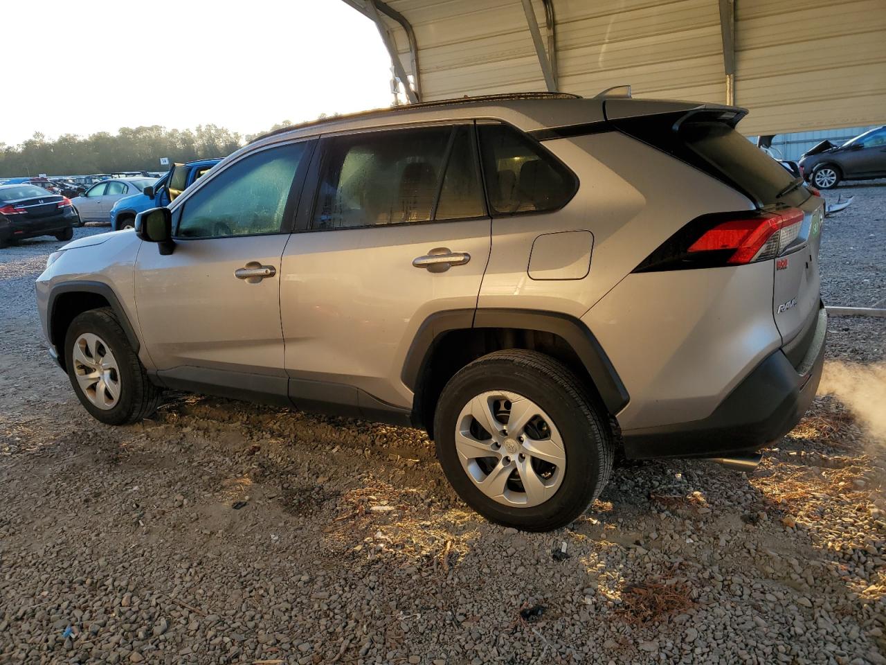 2020 Toyota RAV 4 VIN 2T3H1RFV4LC045094 Copart auction photo, side damage thumbnail 2